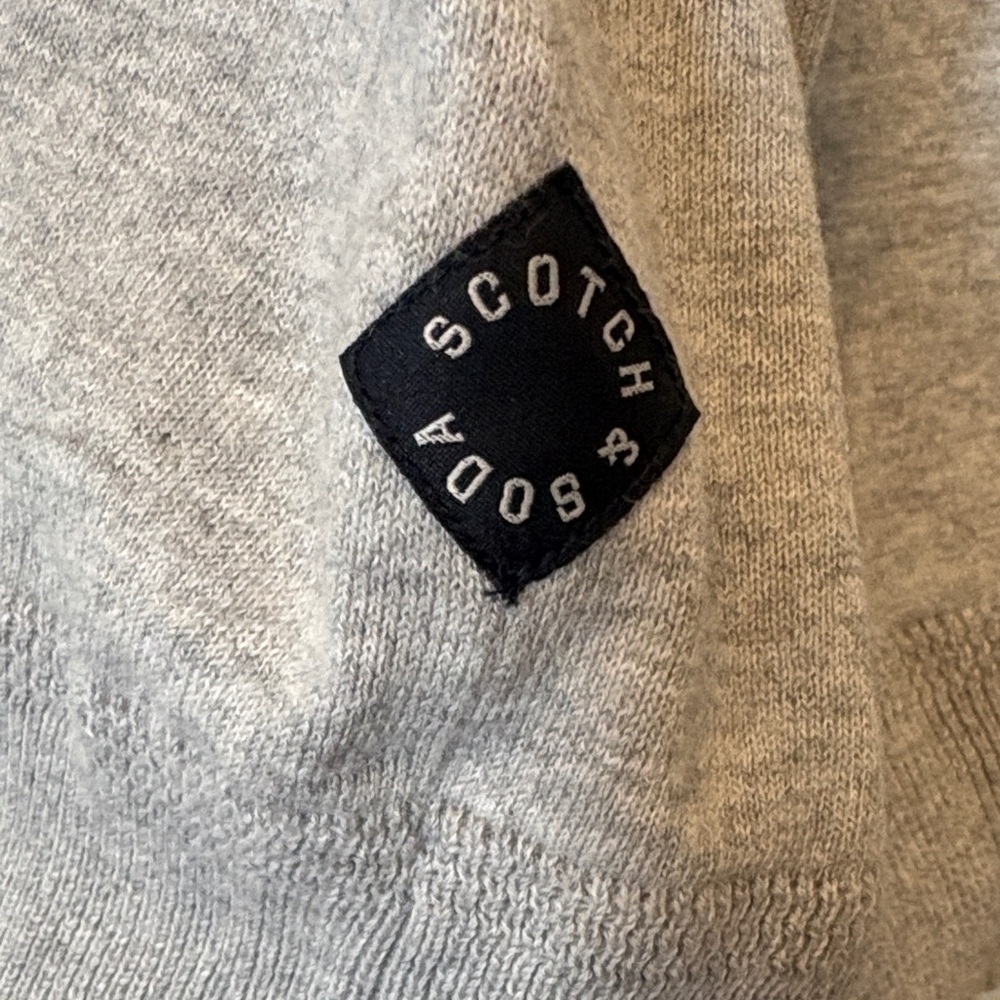 Scotch & Soda Men's Light Gray Crewneck Sweater size M - Picture 4 of 4